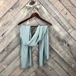 Charming Charlie’s - Light Blue Silky Scarf 🧣